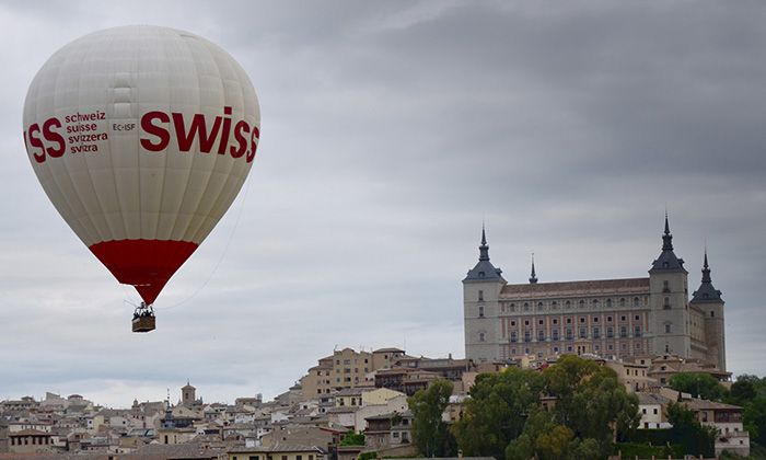 Paseo en Globo con vídeo, almuerzo y cava y cena romántica con Spa para dos (Toledo) - Siempre en las Nubes