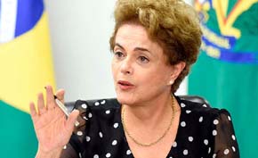 La presidenta brasileña Dilma Rousseff 
