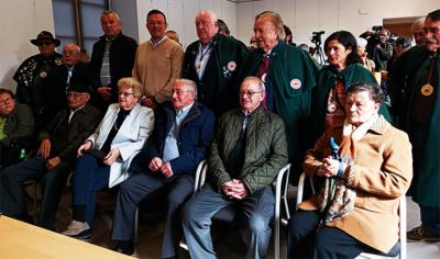 Se homenajeó a veteranos hosteleros del pueblo de Ucieda