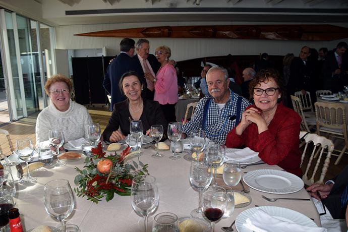 La RLNE celebra su tradicional encuentro navideño en el Club Náutico Sevilla