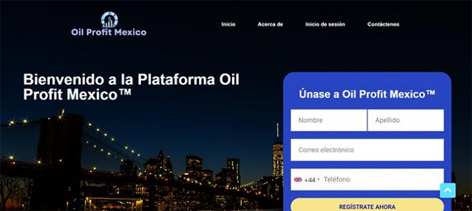 Oil Profit Mexico website