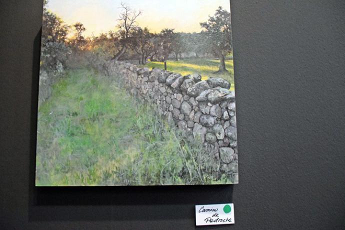 Las flores en vida', la segunda exposición de Sabino Moreno en el Círculo Mercantil de Sevilla