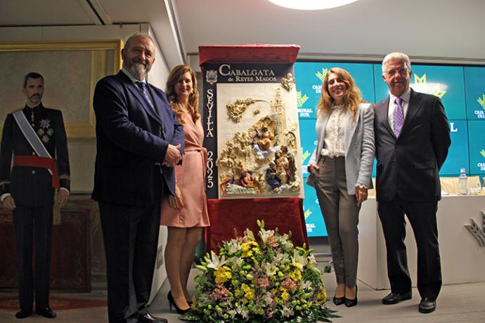 La Cabalgata de Reyes Magos de Sevilla 2025 presenta su primer cartel escultórico