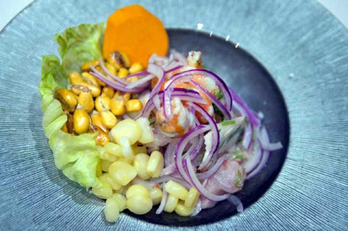 El  "Ceviche", plato "estrella" de la gastronomía peruana...