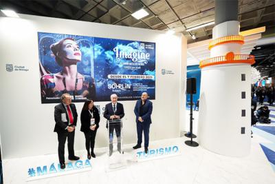 El MuCAC Málaga, el nuevo espacio expositivo de la ciudad, centra la presentación del programa cultural en Fitur