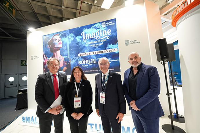 El MuCAC Málaga, el nuevo espacio expositivo de la ciudad, centra la presentación del programa cultural en Fitur