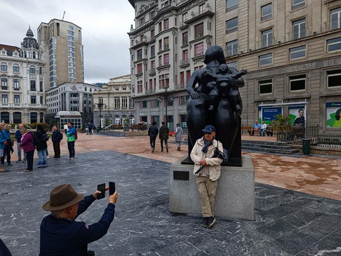 La Maternidad, en la plaza La Escandalera