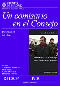 Un Comisario En El Consejo Alvaro Gil-Robles y Gil-Delgado