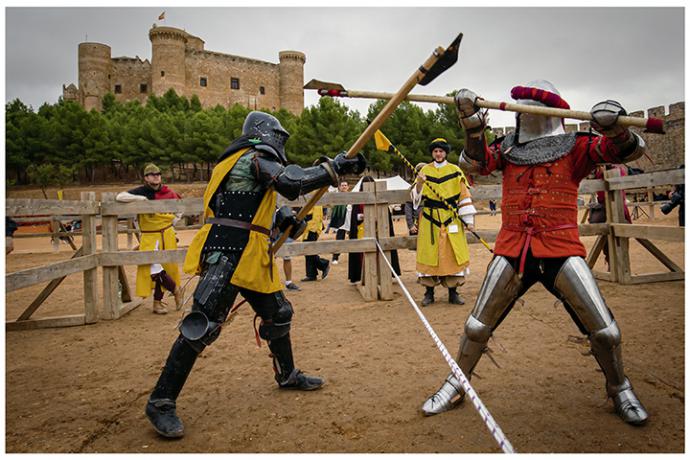 V Torneo Nacional de Combate Medieval Castillo de Belmonte