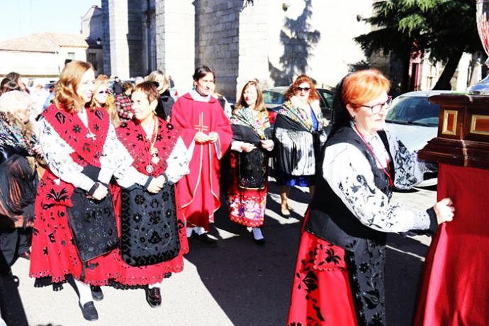 Celebración de Las Aguedas en algún pueblo de la provincia de Ávila, este pasado dia 5 de febrero