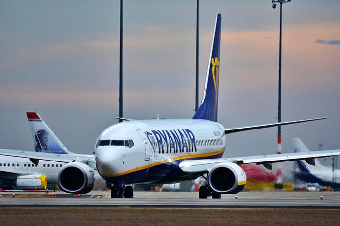 Ryanair, ha recibido una cuantiosa  multa impuesta por el Ministerio de Consumo español (credito foto: Pixabay.com)