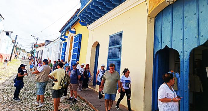 Una calle de Trinidad