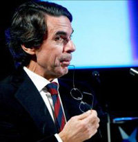 El ex presidente del Gobierno, José María Aznar. 

